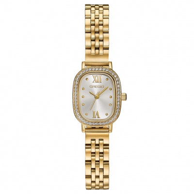Gregio Aurora Watch- Yellow Gold/White Face | Mocha Australia