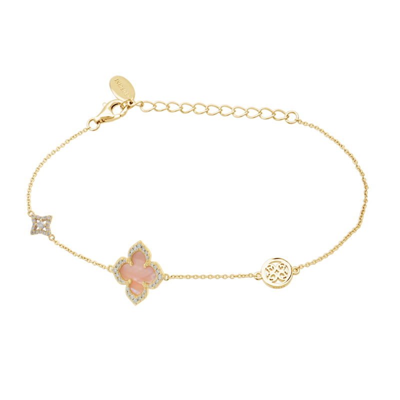 Georgini Sydney Soiree Fairwater Mother Of Pearl Bracelet- Gold | Mocha Australia