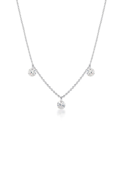 Georgini Mirage Ethereal Pendant- Silver & White CZ | Mocha Australia