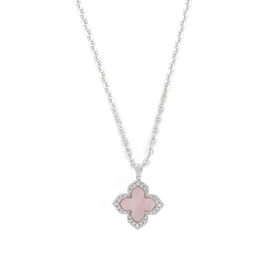 Georgini Sydney Soiree Fairwater Mother Of Pearl Necklace- Silver | Mocha Australia