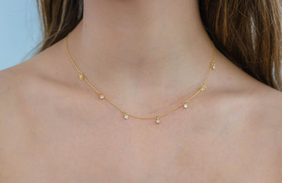 Georgini Christmas Journey Clara Necklace Mixed - Gold