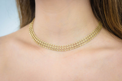 Georgini Christmas Journey Soignee Necklace - Gold