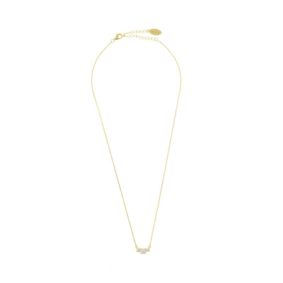 Georgini Gifts Trilogy Pendant- Gold | Mocha Australia