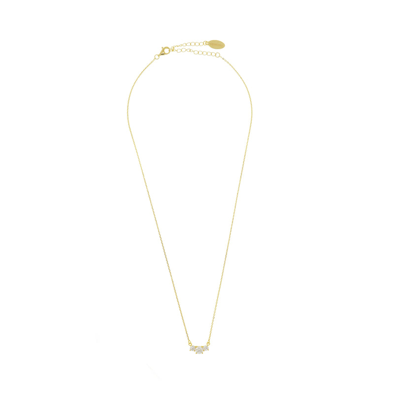 Georgini Gifts Trilogy Pendant- Gold | Mocha Australia