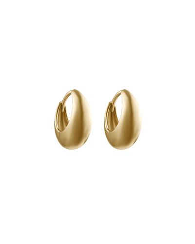 Kirstin Ash Indigo Hoops Small (18K Gold Plated) - Gold | Mocha Australia