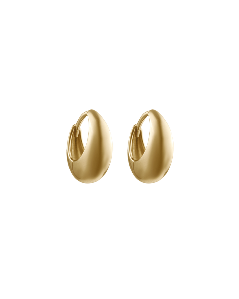 Kirstin Ash Indigo Hoops Small (18K Gold Plated) - Gold | Mocha Australia