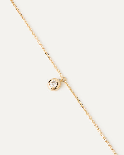PDPAOLA Sand Solitary Bracelet - Gold | Mocha Australia
