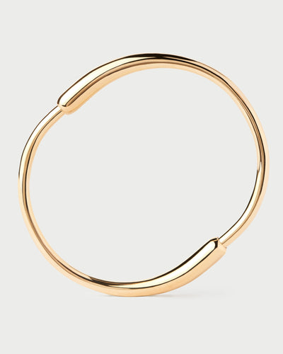 PDPAOLA Loop Bangle - Gold | Mocha Australia
