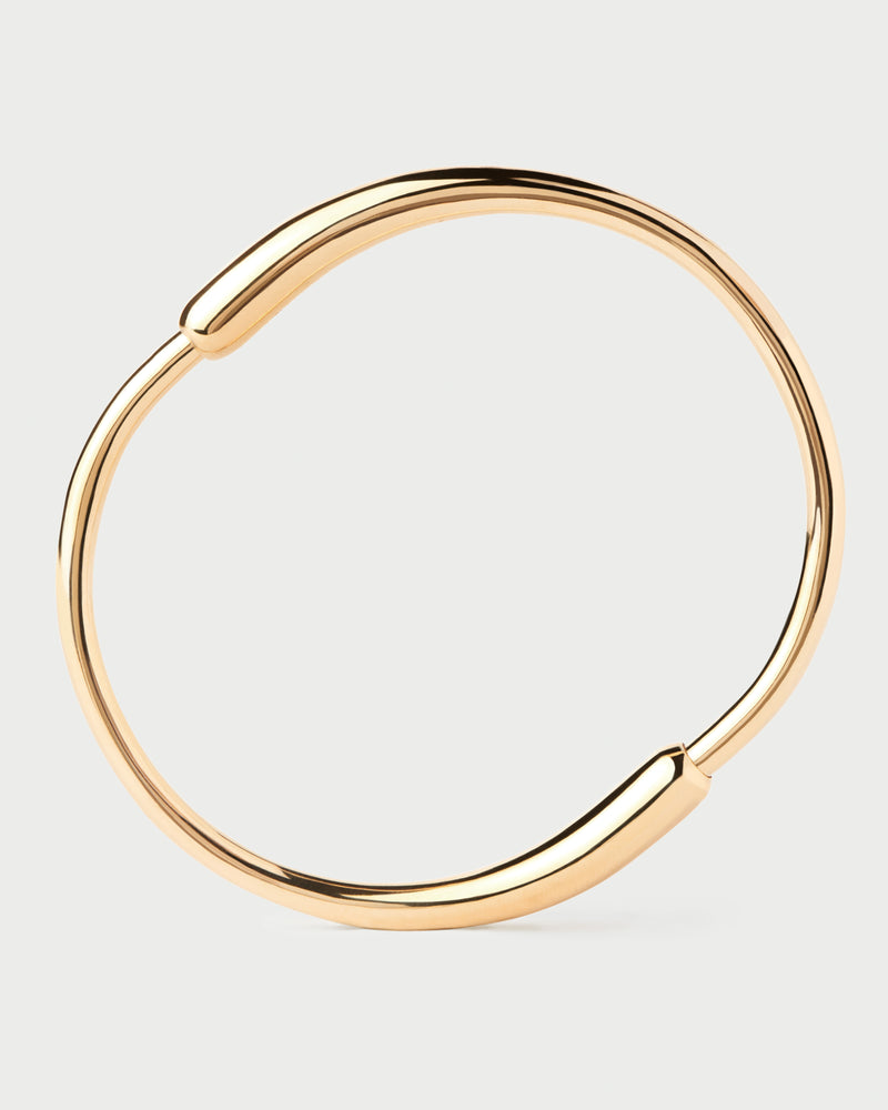 PDPAOLA Loop Bangle - Gold | Mocha Australia