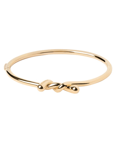 PDPAOLA Twist Bangle - Gold | Mocha Australia