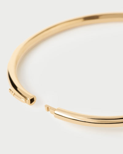 PDPAOLA Twist Bangle - Gold | Mocha Australia