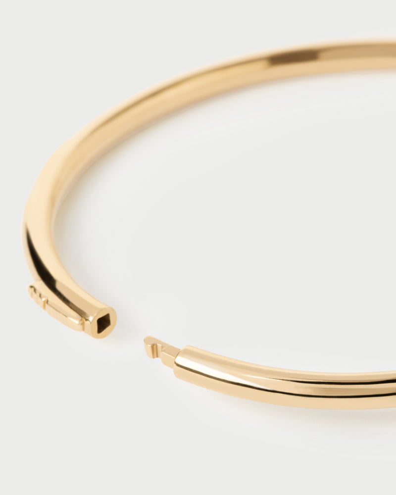PDPAOLA Twist Bangle - Gold | Mocha Australia
