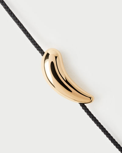PDPAOLA Orbit Cord Bracelet - Black