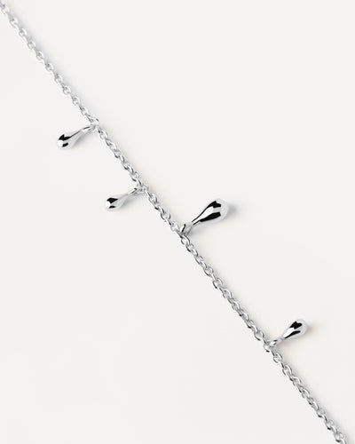 PDPAOLA Teardrop Bracelet- Silver | Mocha Australia