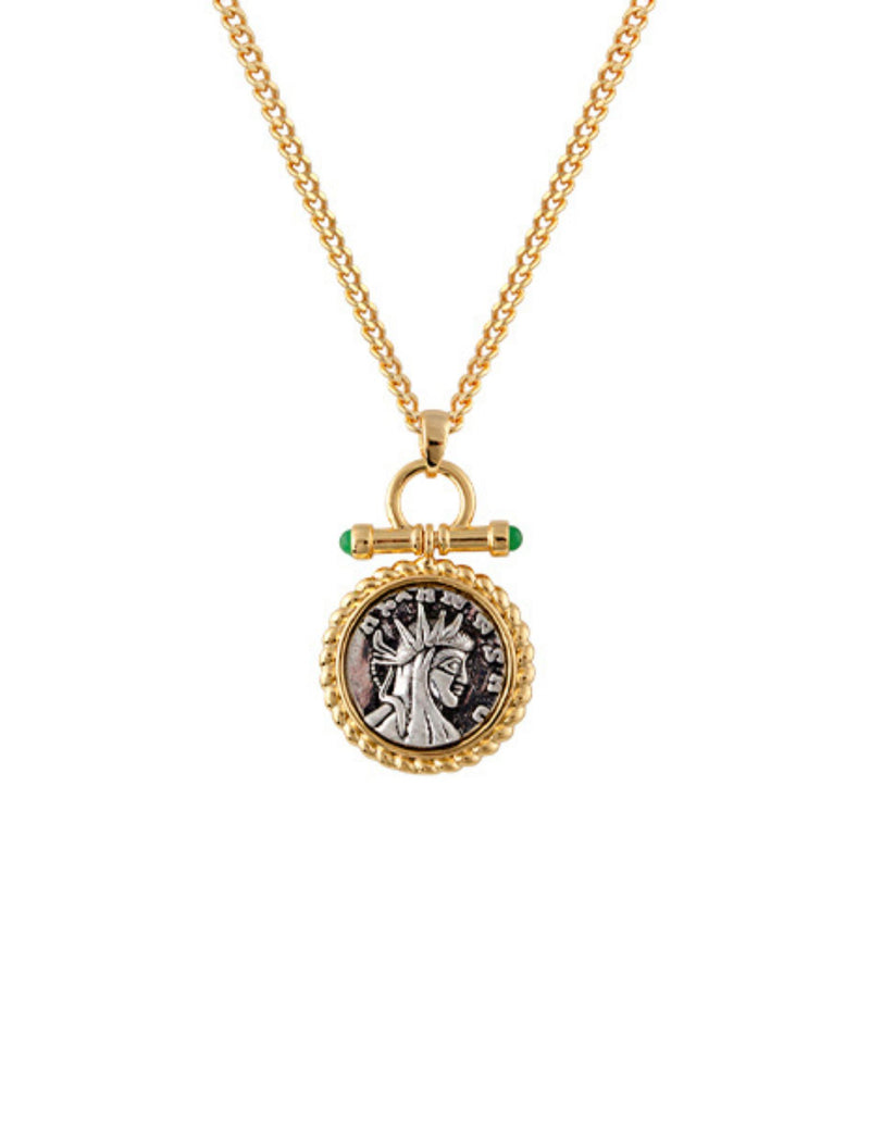 Zahar Crystelle Necklace - Gold | Mocha Australia