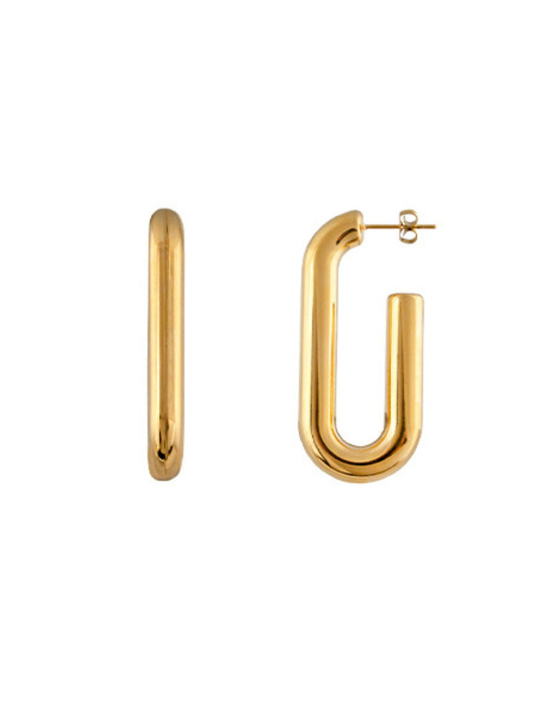 Zahar Emily Earrings - Gold | Mocha Australia