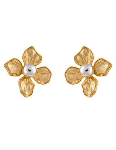 Zahar Jane Earrings - Gold | Mocha Australia