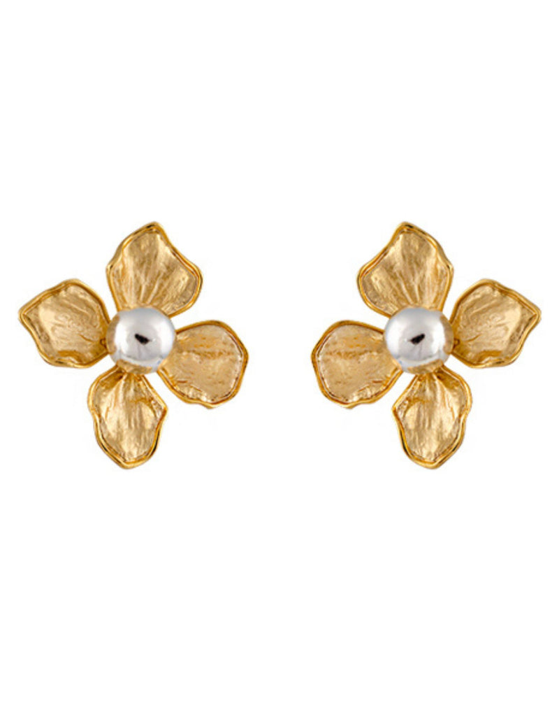 Zahar Jane Earrings - Gold | Mocha Australia