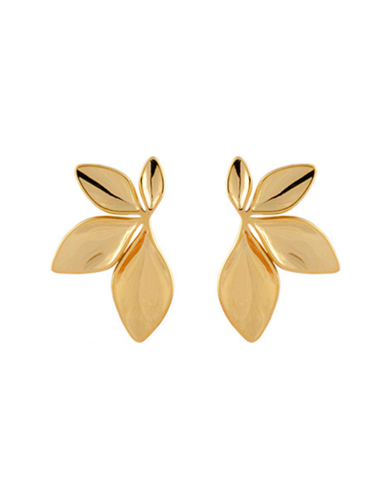 Zahar Jenny Earrings - Gold | Mocha Australia