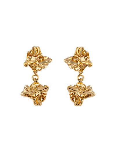 Zahar Simone Earrings - Gold | Mocha Australia