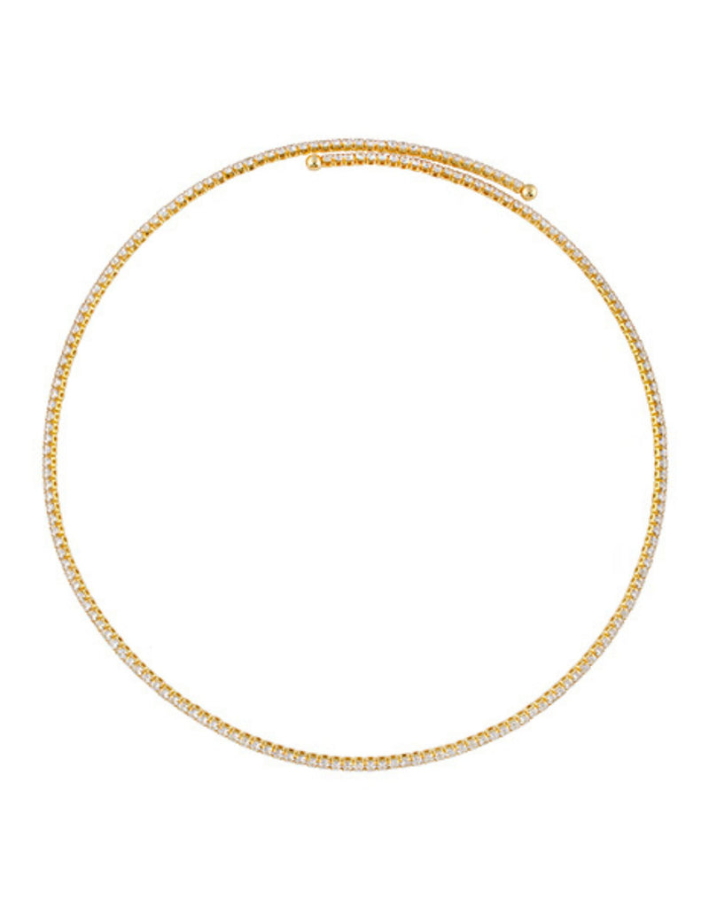 Zahar Antonia Necklace- Gold | Mocha Australia