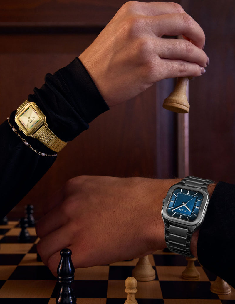 CLUSE Quadrus - Blue/Steel