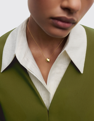 PDPAOLA Wave Necklace - Gold | Mocha Australia