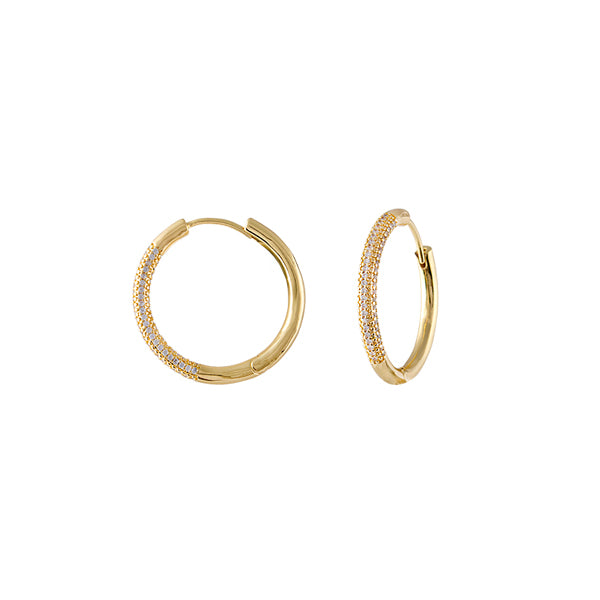 Zahar Christa Earrings- Gold | Mocha Australia