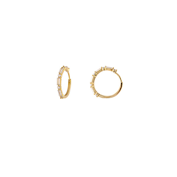 Zahar Alma Earrings- Gold | Mocha Australia