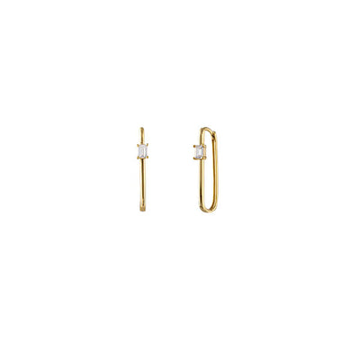 Zahar Saskia Earrings- Gold | Mocha Australia