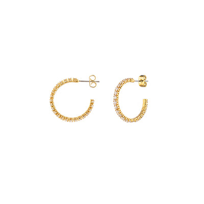 Zahar Loretta Earring- Gold | Mocha Australia