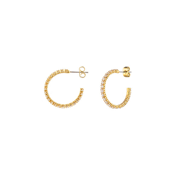 Zahar Loretta Earring- Gold | Mocha Australia