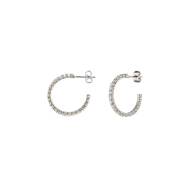 Zahar Loretta Earring- Silver | Mocha Australia