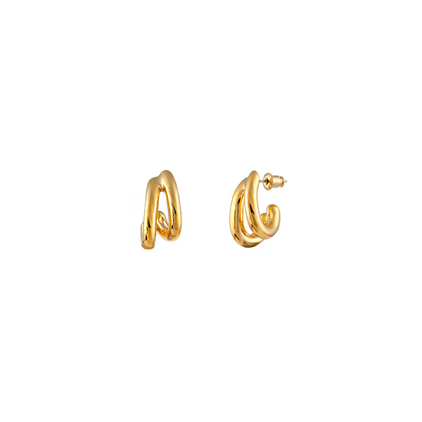Zahar Ari Earrings - Gold | Mocha Australia