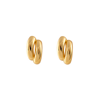 Zahar Claire Earrings - Gold | Mocha Australia