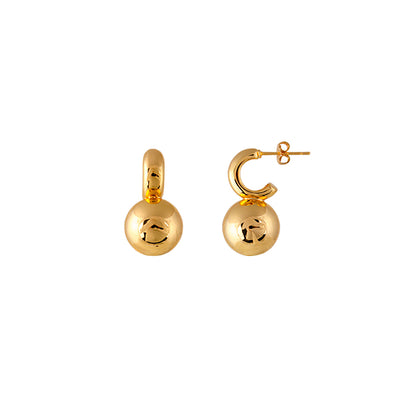 Zahar Mae Earrings - Gold | Mocha Australia