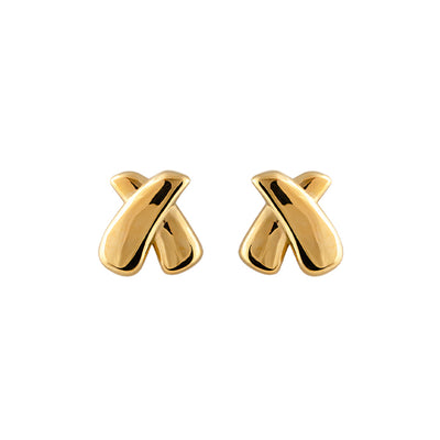 Zahar Piper Earrings - Gold | Mocha Australia