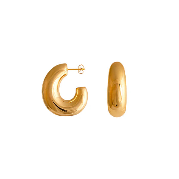 Zahar Gina Earrings - Gold
