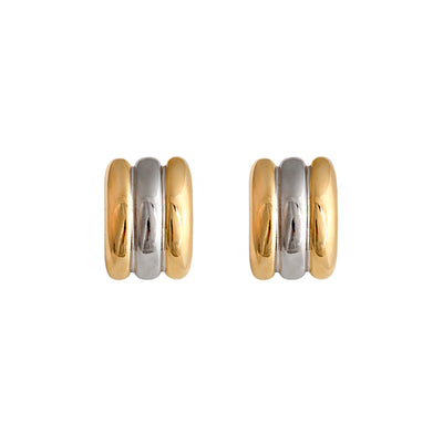 Zahar Zoey Earrings - Gold/Silver | Mocha Australia