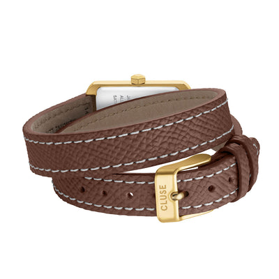 CLUSE Belisenna Double Leather - Mocha/Gold