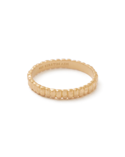 Kirstin Ash Cisco Ring- Gold | Mocha Australia