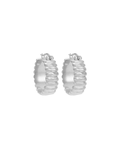 Kirstin Ash Cisco Hoops- Silver | Mocha Australia