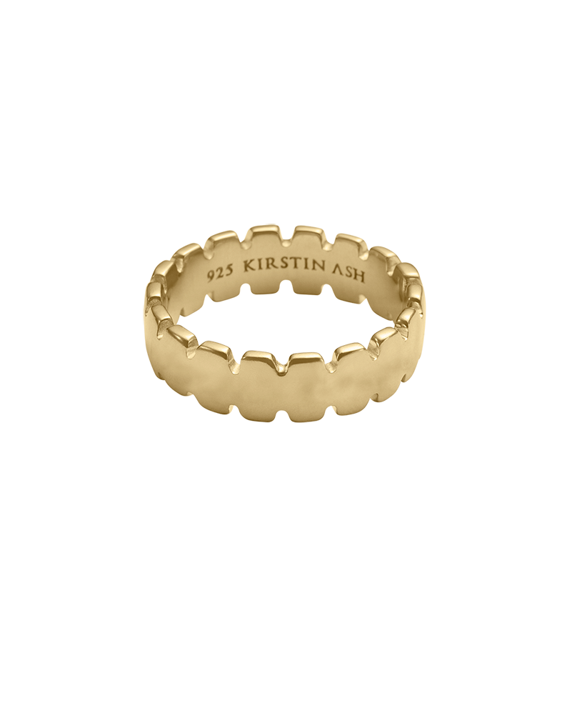 Mocha Kirstin Ash Collide Ring - Gold | Mocha Australia