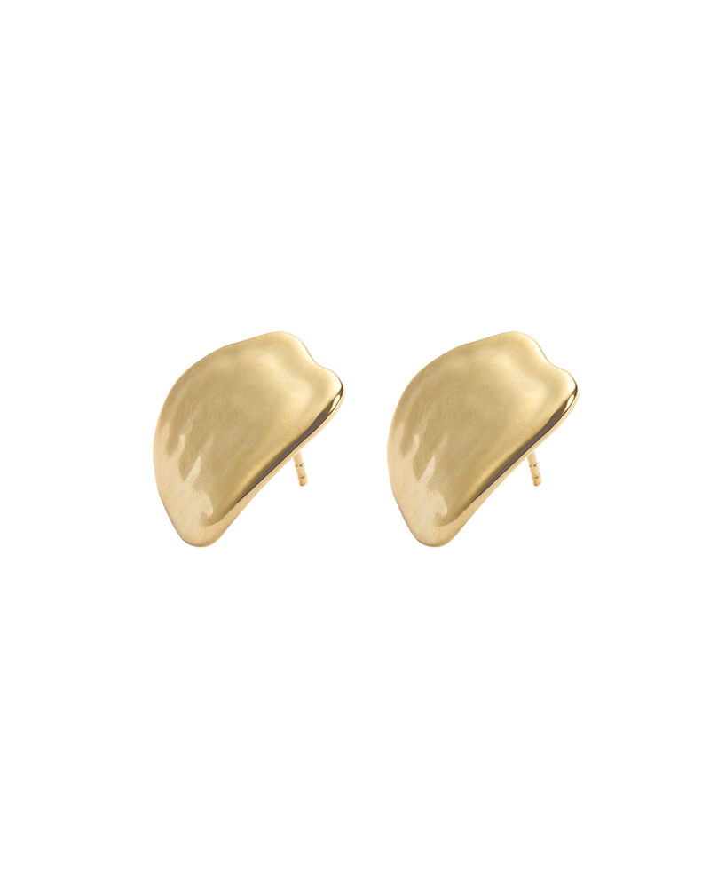 Kirstin Ash Dawn Oversized Studs - Gold | Mocha Australia