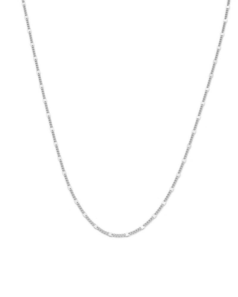 Kirstin Ash Era Chain Necklace- Silver | Mocha Australia