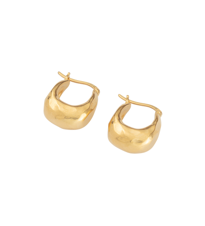Kirstin Ash Essence Hoops Small - Gold | Mocha Australia