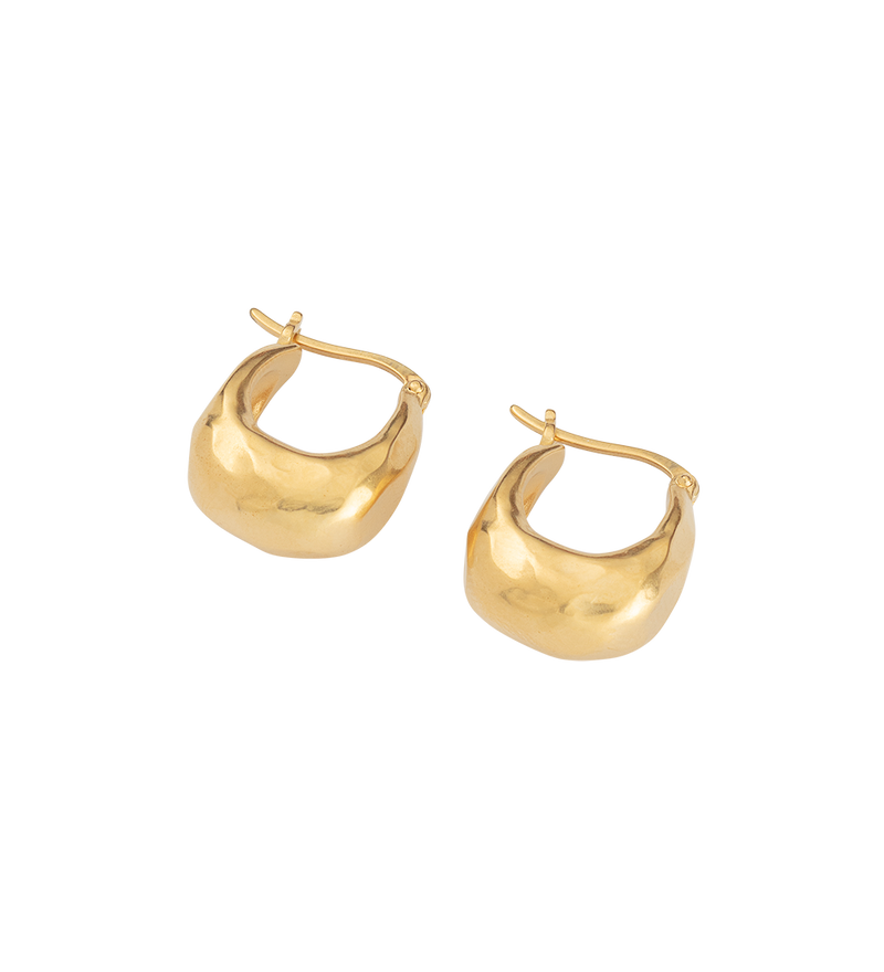 Kirstin Ash Essence Hoops Small - Gold | Mocha Australia