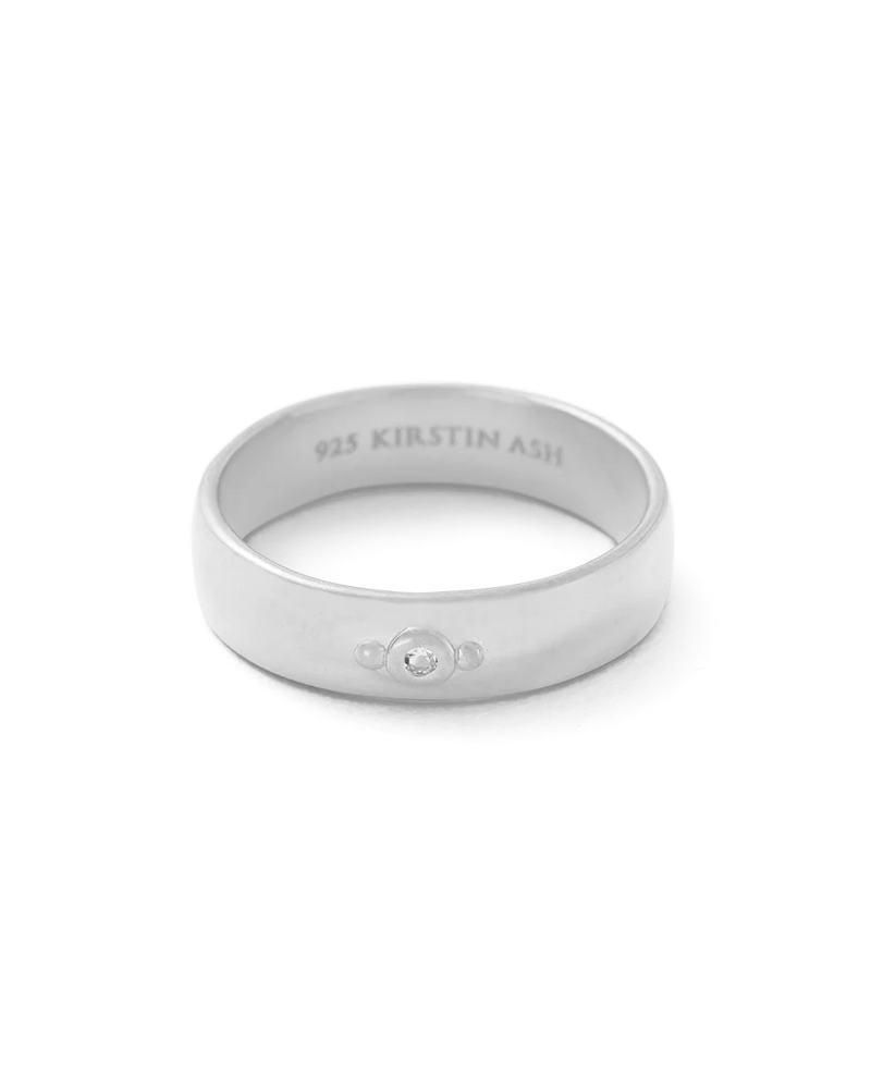 Kirstin Ash Illuminate Ring- Silver | Mocha Australia