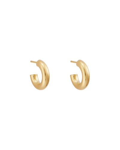 Kirstin Ash Jardin Hoops Small- Gold | Mocha Australia