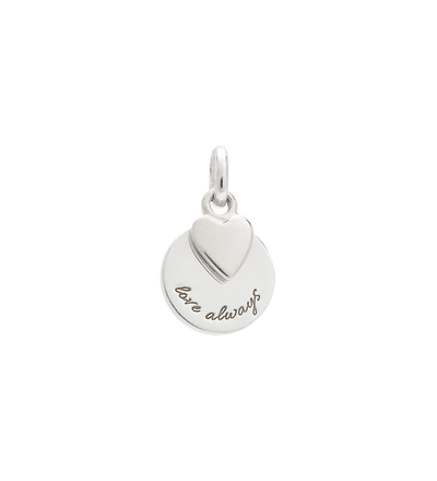 Kirstin Ash Love Always Charm - Silver | Mocha Australia